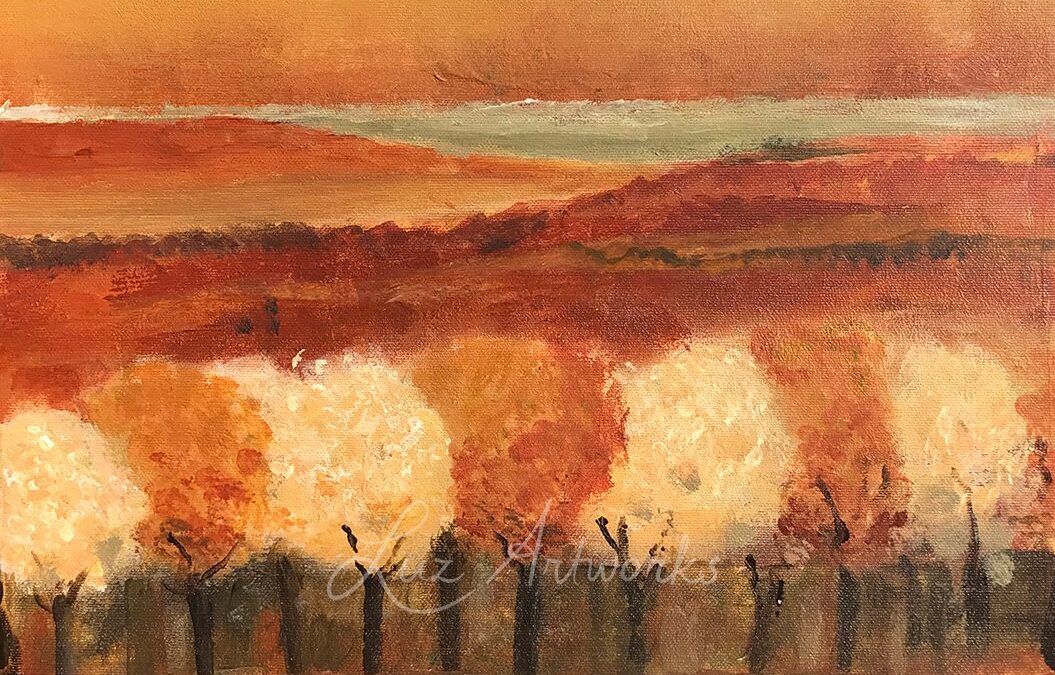 orange trees