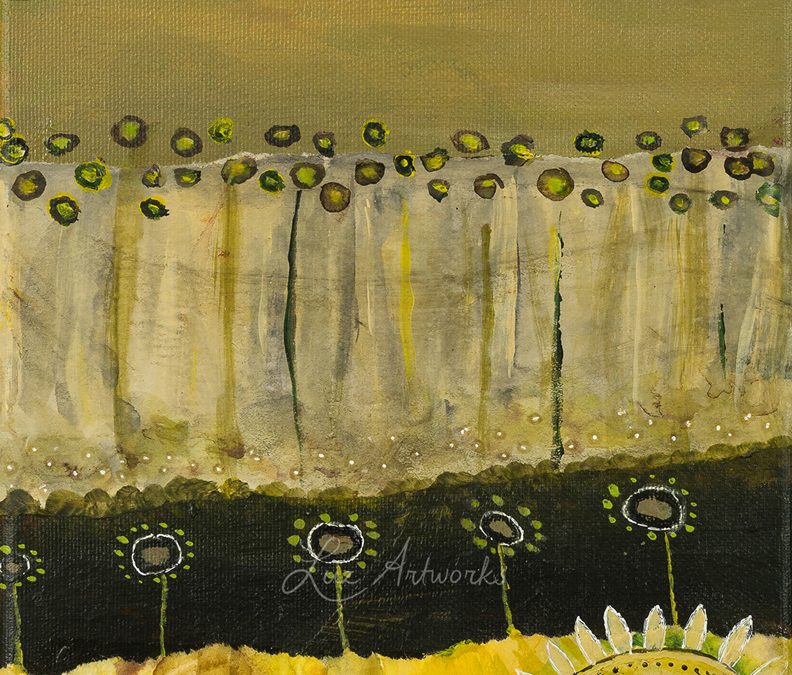 Flourish and Flow Yellow no. 1