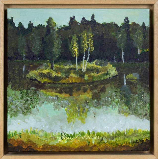 Lake in Latvia