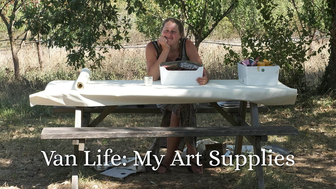Van Life: My favourite art supplies on the road