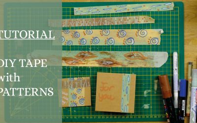 Free Tutorial DIY Patterned Tape