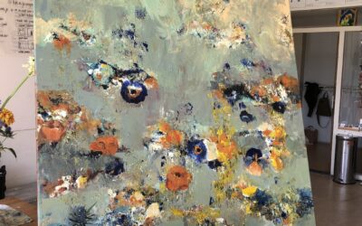 Integration of flowers and ladies