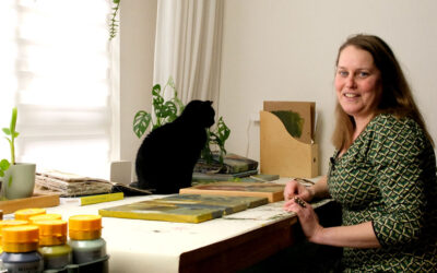 The Pros & Cons of Working in Your Home Art Studio