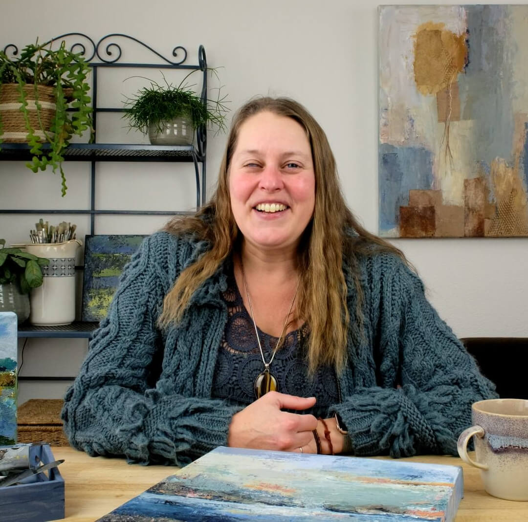 Paint landscapes with the Palette Knife - painting course by Luz Artworks & Brave Art Academy