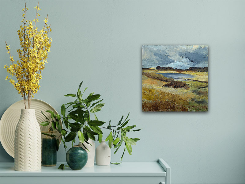 Small Pond in the Dunes - Wall - Luz Artworks 2024