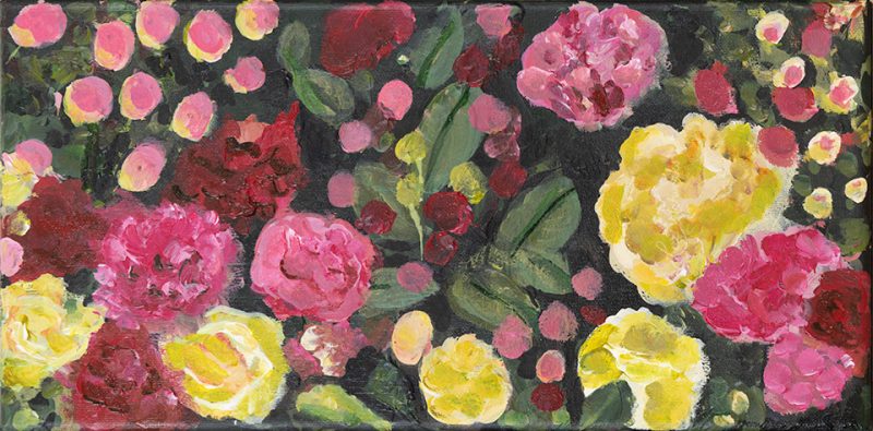 mini rose garden