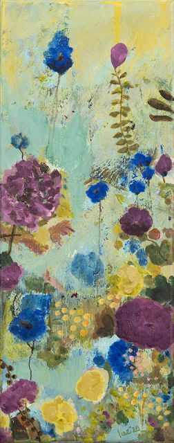 wild flower field – blue & purple (right) – sold