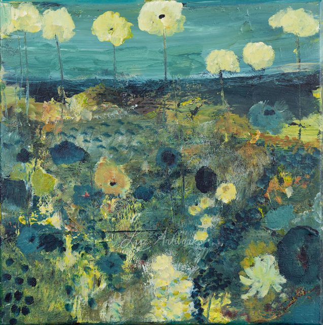 blue spring flowers