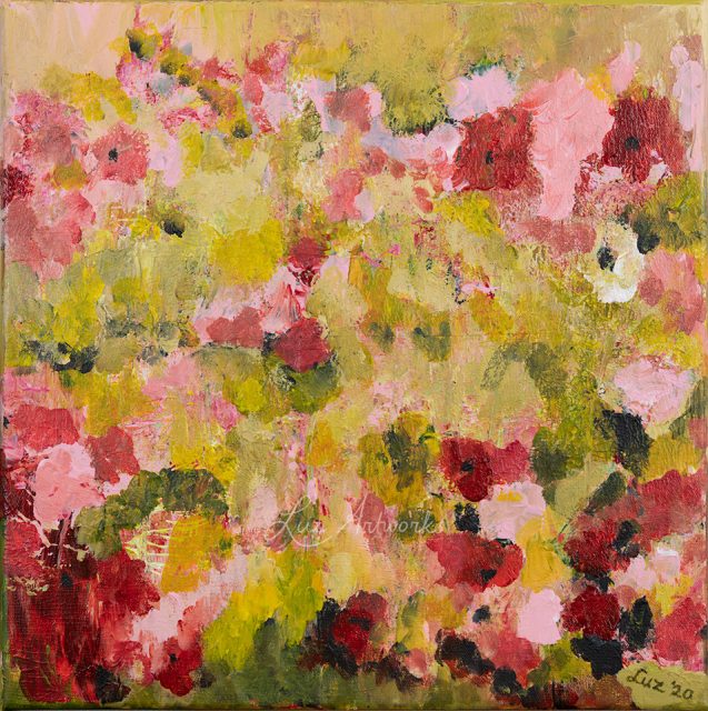 fresh pink flowers
