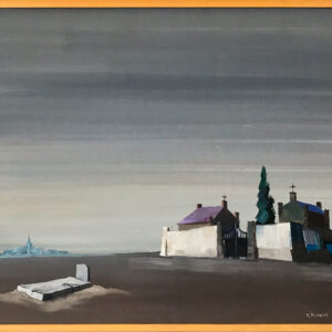 Bob Immink - Village and Grave - Untitled 60x50